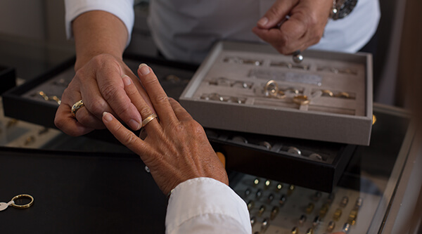 Trauringe bei Juwelier Buchmüller in Ravensburg